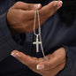 Stainless Cross Necklace With B&C and MC
