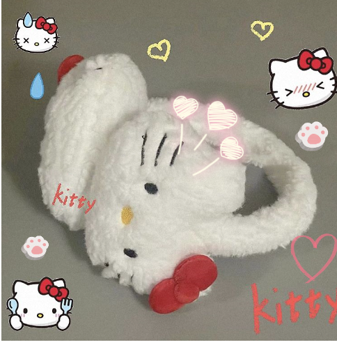 Kitty Ear Muffs Warmers